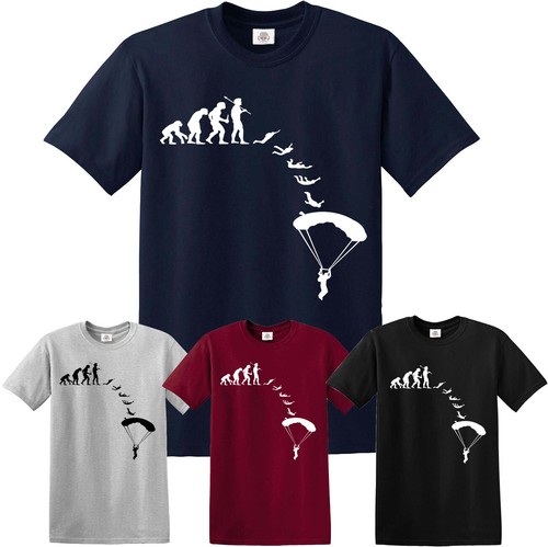 Skydiving evolution shirt - skydiving,