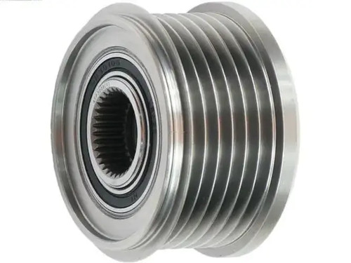 Alternator clutch pulley