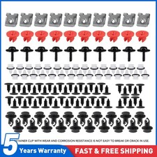 130x For Honda TRX Foreman Kawasaki KFX Suzuki ATV Fender Clips Quad Trim Cover