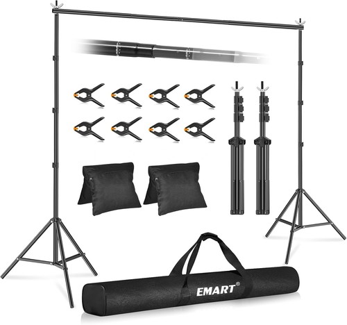 Emart backdrop stand 3x3m - backdrop,