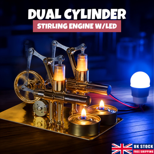Steam motor model - motor, dual