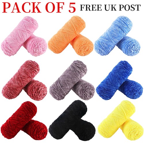 5pc 100g skein shiny - 5pc,
