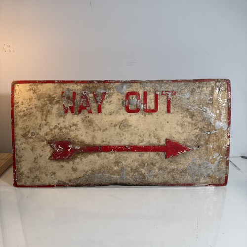 Vintage way out - way, industrial