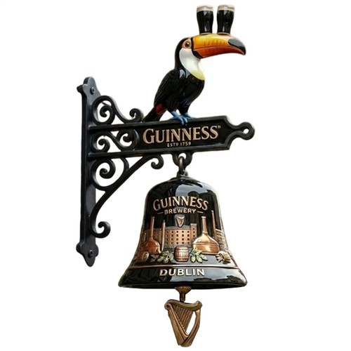 Printed vintage door bell - door,