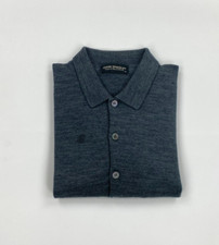 Men's Grey John Smedley Jumper