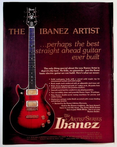 Ibanez artist 2618 - artist,