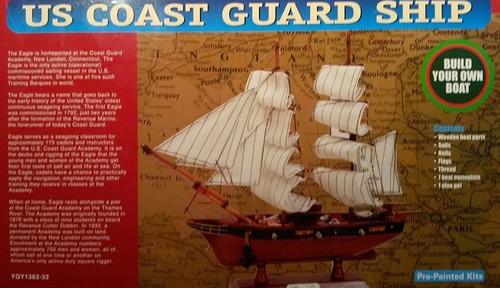 Starter model boat - model, build