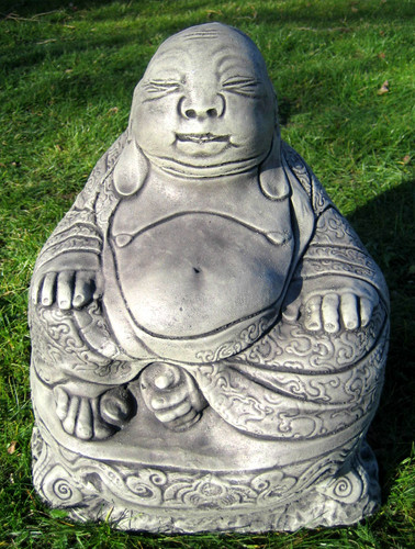 Large buddha stone garden - large,