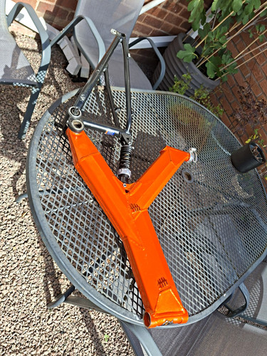 Orange ufo mtb frameset - orange,