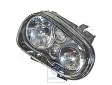 Genuine VW Golf R32 GTI Rabbit Frontlight right black chrome 1J2941018G