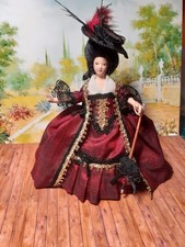 1/12 dolls house georgian doll