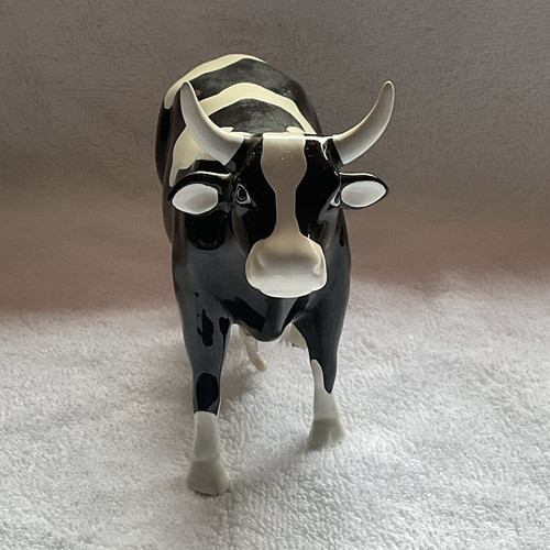 Cowparade moozart cow ceramic - moozart,