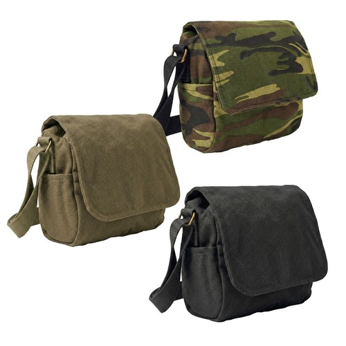 Canvas shoulder bag - canvas,