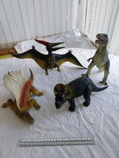 Large Toy Dinosaurs (4) in