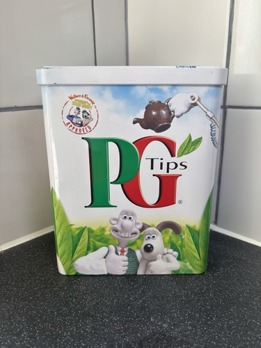 Wallace gromit tea caddy - caddy, tin