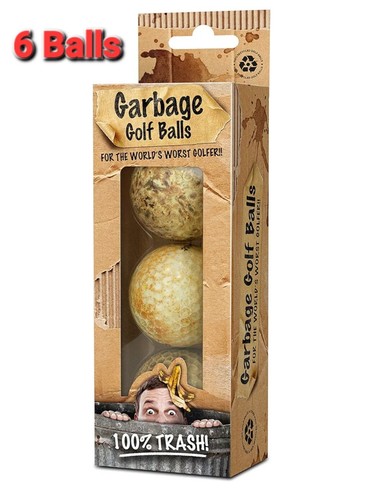 Par garbage golf - garbage, balls
