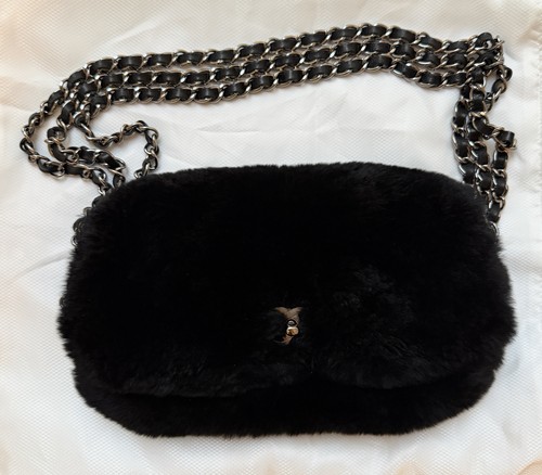 Chanel classique rabbit - rabbit, fur