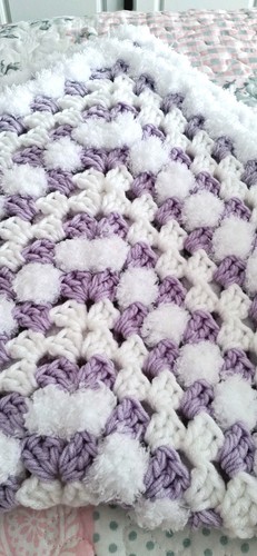 Crochet baby pram - pram, blankets
