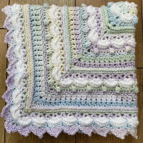 Beautiful crochet baby blanket - beautiful,