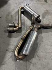 Mini Cooper s R53 stainless  STEEL EXHAUST MINI COOPER R53  TRACK RACE WORKS JCW