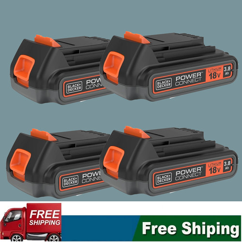 2pack for black decker lbxr20 - 2pack, black+decker