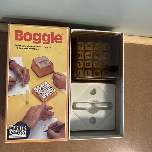 Vintage boggle word - vintage,