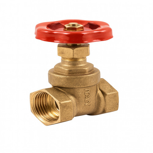 F brass gate valve - f,