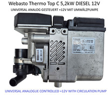 Webasto Thermo Top C 5.2kW Heater Diesel Universal Analogue +12V START
