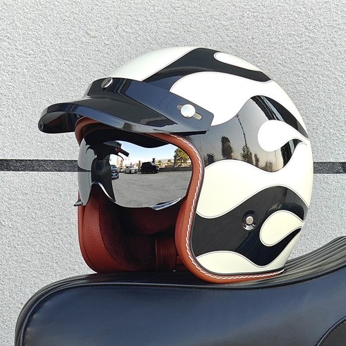Dot retro open face - open,