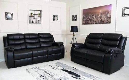 Roma leather recliner sofa - roma,