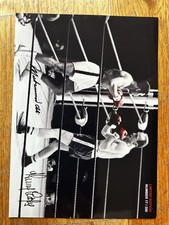 Framed, limited-edition signed photograph of 1965 Muhammad Ali V Sonny Liston.