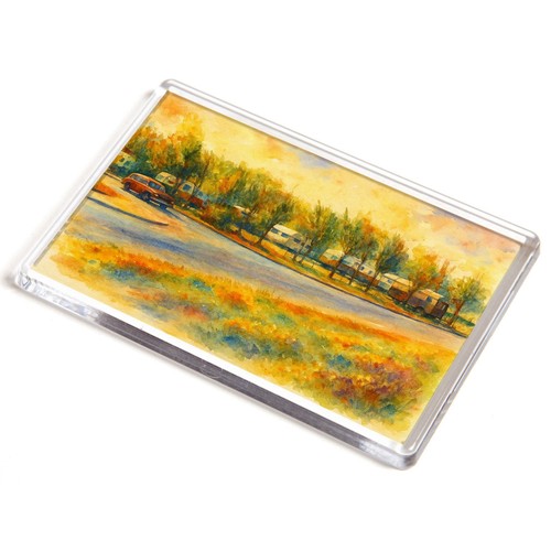 Jumbo magnet caravan site - magnet,