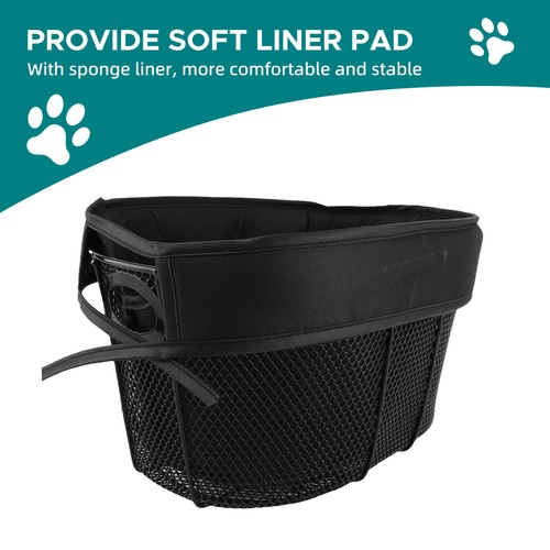 Bike pet basket for mountain - bike,
