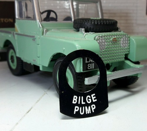Bilge pump brass switch tab - brass,