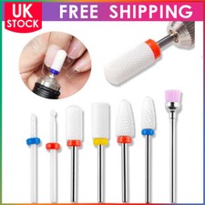 7 Pcs Ceramic Nail Drill Bits