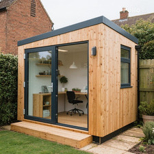 2.4m x 2 m garden office /