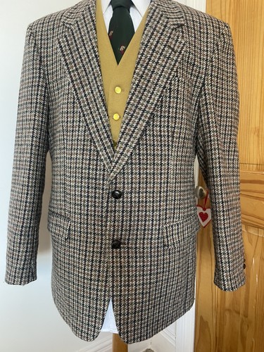 Harris tweed blazer long - blazer,