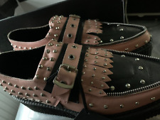 Limited Edition Double Sole Pink+Black Underground Creepers Size 6 BNIB