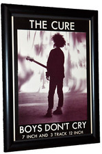 THE CURE band Framed A4 boys
