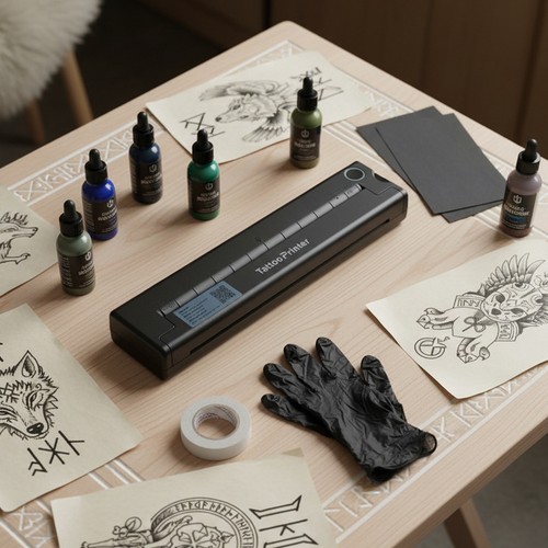 Portable tattoo printer - portable,