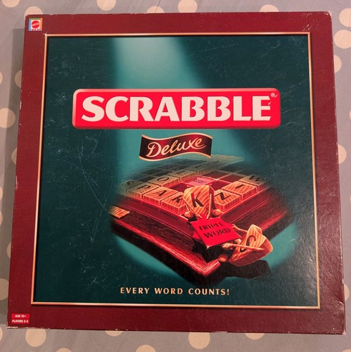 Scrabble deluxe edition - deluxe,