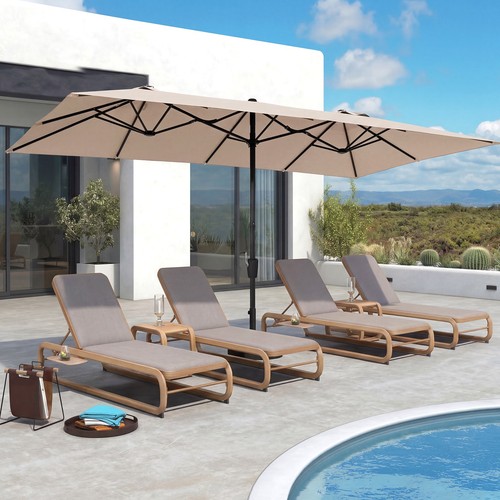 2x4m garden parasol patio - 2x4m,