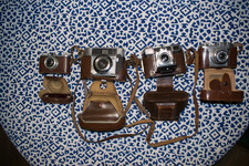 ZEISS Ikon Contessa + Klein Camera + AGFA Optima Compur + Comet Camera