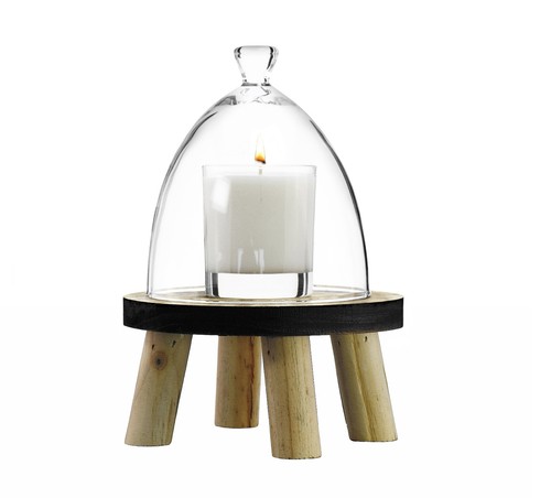 Clear glass cloche dome - cloche, modern