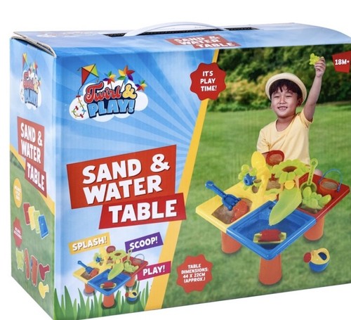 Sand and water table 23pcs - and,