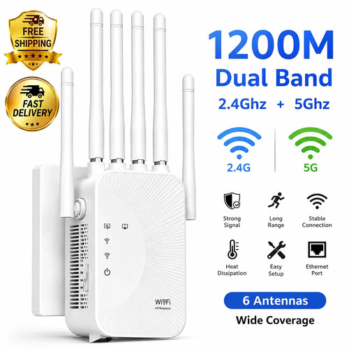 1200mbps wifi signal extender - wifi,