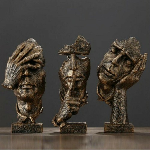 Thinker audient ornaments - thinker,