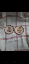 Pair Of Mini Hummel Plates No