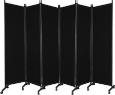 6 Panel Folding Room Divider