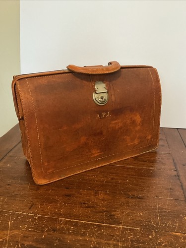 Vintage tan leather - vintage,
